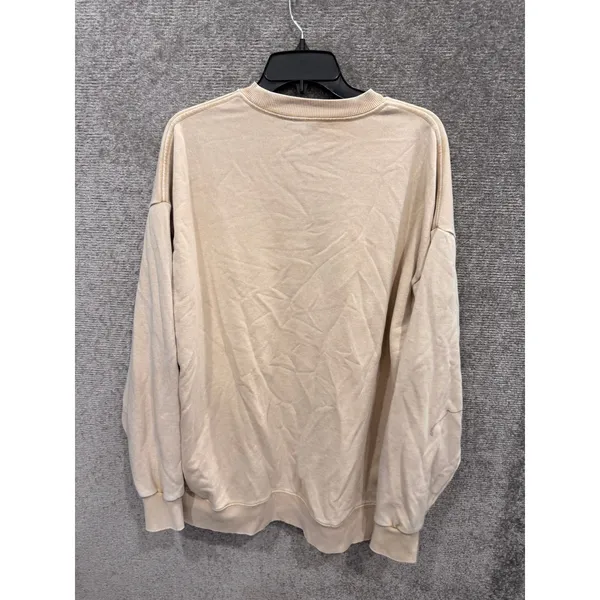Fridge Cig Women Sweatshirt XL Beige Pass Me A Fridge Cig Diet Cola Graphic Top - Image 7