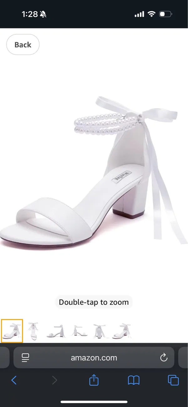 Winflag Pearl open toe heel - Image 6