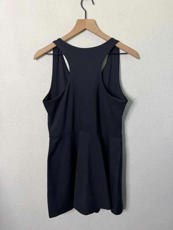 Reformation Bella Ecomove‎ Active Dress Black Womens Size XL - Image 5