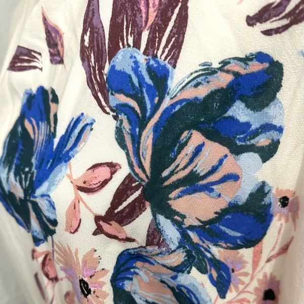 NWT Free People Floral Mini Coastal Cowgirl Dress Small Boho-Chic Coquette Gauzy - Image 12