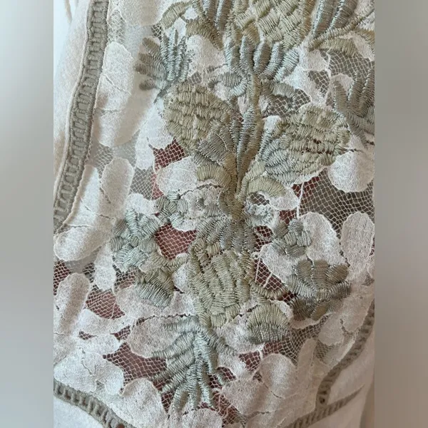 Free People Embroidered Shift Top - Image 4