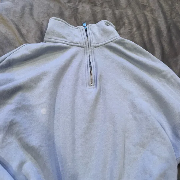 Garage Light Gray Quarter-Zip Pullover - Image 2