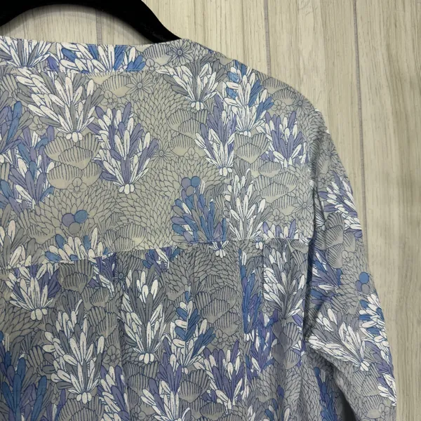 Roller Rabbit 100% Cotton Ugyen Leaves Serafina Tunic Coverup size S Small - Image 10