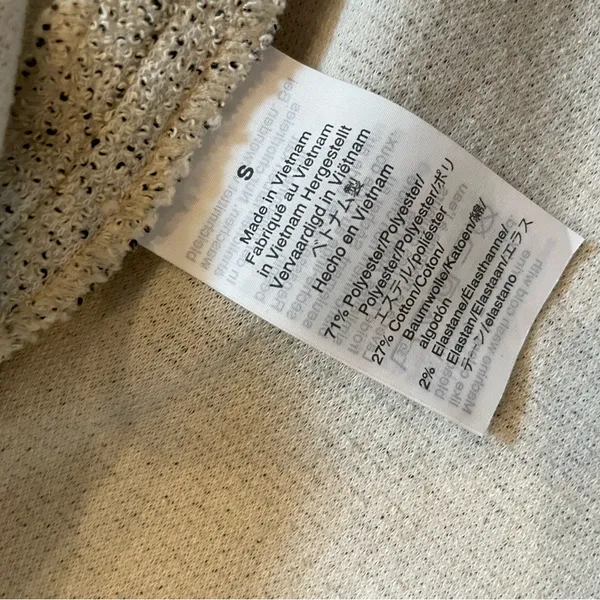 J.Crew 365 Ivory Bouclé Blazer Small Career Work Office Siren Jacket Chic - Image 7