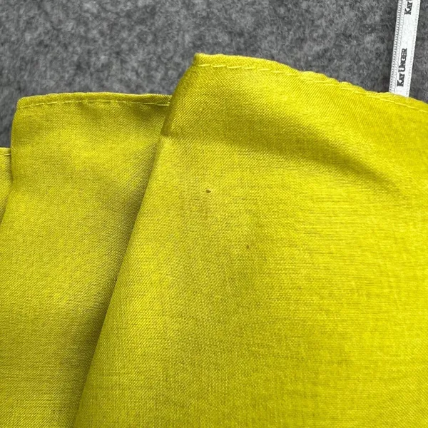 Kay Unger Y2K Dress 14 Chartreuse Yellow‎ Strapless Silk Floral Pleated Cocktail - Image 7