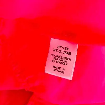 NWT Hot pink Boutique ruffle tank sz Sma - Image 9