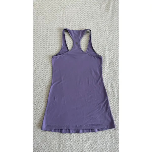 Lululemon Purple Racerback Athletic Tank Top Slim Fit Scoop Neck Sleeveless - Image 2