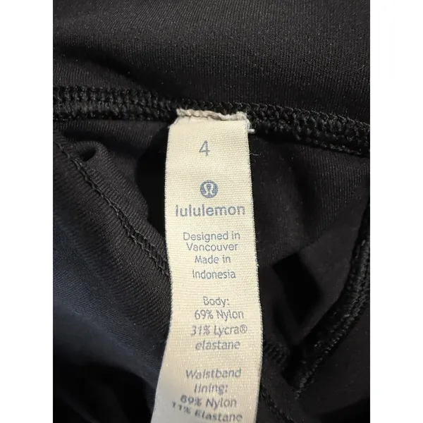 Lululemon Train Times‎ Crop (17") Black size 4 - Image 5