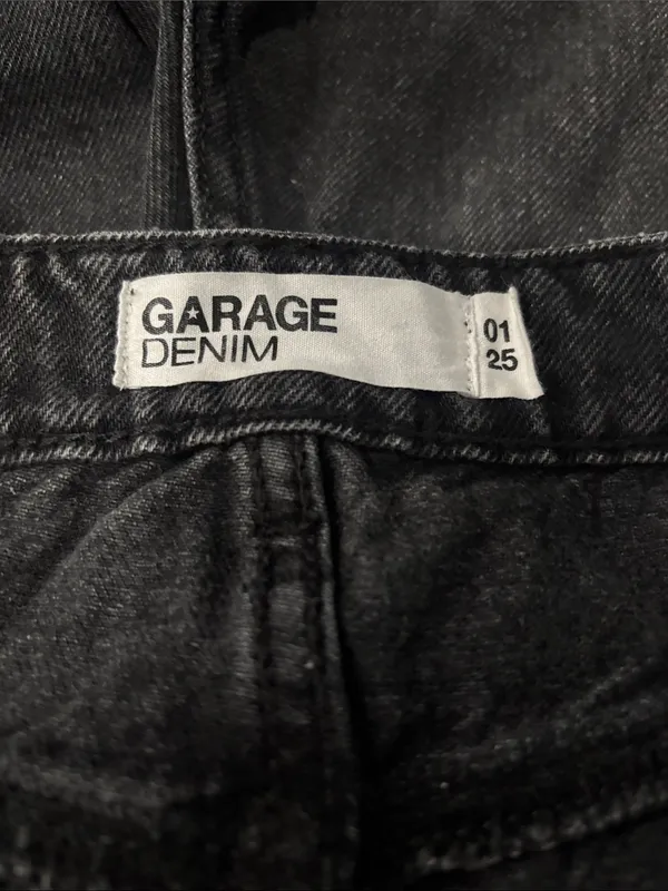 Garage Women's Faded Black Bootcut Jeans - Image 3