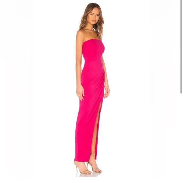 NBD‎ Lucilda Gown in Hot Pink XS - Image 2