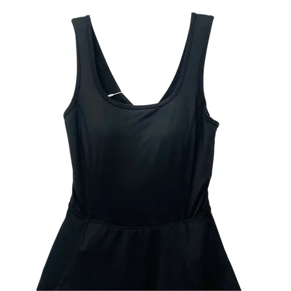 NWT Halara SoftlyZero Easy Peazy Active Dress Black Built-In Shorts Size XS NEW - Image 8