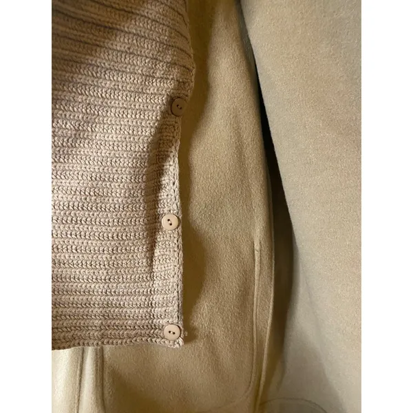 New Splendid Annika Coat knit removeable collar Sz‎ XS - Image 12