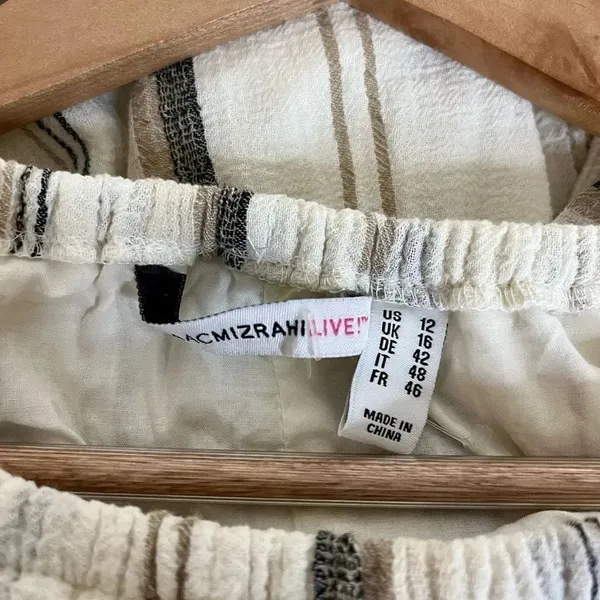 NWOT, Isaac Mizrahi belted dress size 12 - Image 2