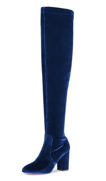 Coconuts by Matisse Velvet Thigh High Boots - Image 2