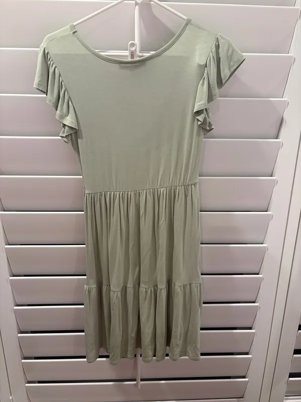 Green mini dress Size XS - Image 3