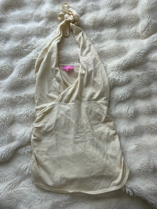 Edikted knit halter mini dress  - Image 3