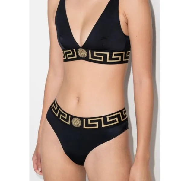 VERSACE Medusa Greca bikini set swim beach wear - Image 4