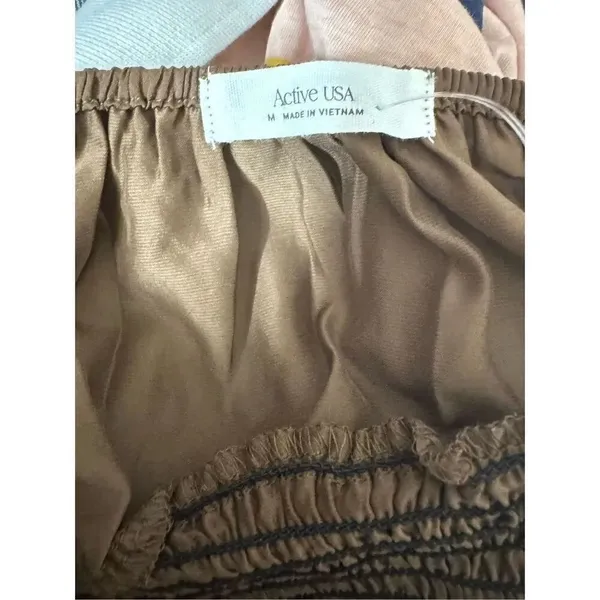 Active USA brown crop top - Image 7