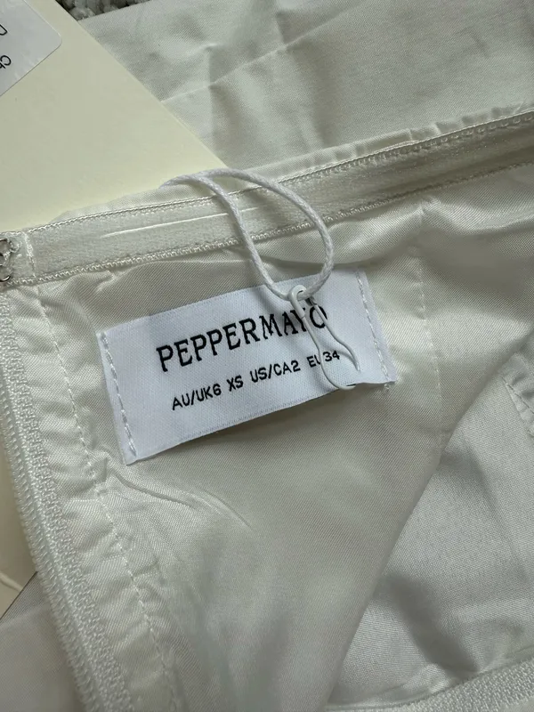 Peppermayo Exclusive - Cheryl Bustier Halter Top - White - Image 10