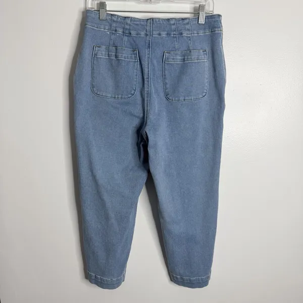 Talbots Sailor Jean Mystic Wash Blue 10P Preppy Minimalist Coastal‎ Grandma - Image 3