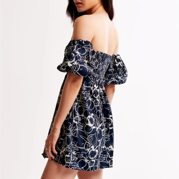 Abercrombie & Fitch Emerson Off‎ The Shoulder Skort Size Large NWT - Image 4