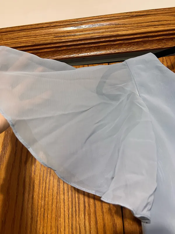 Dusty Blue Formal Dress Size XS - Image 7