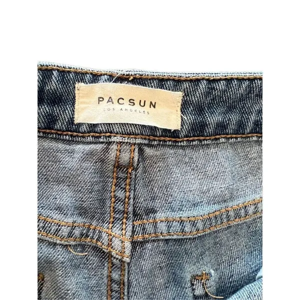 PACSUN distressed High rise mom shorts size 30 - Image 7