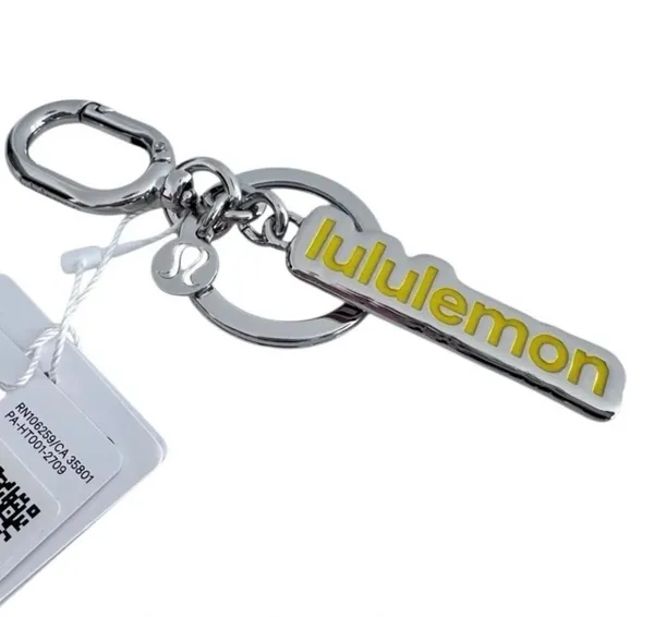 Lululemon Metal Keychain Lululemon Lemonlush / Silver - Image 10
