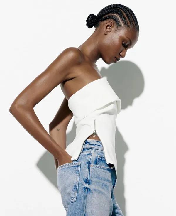 ZARA Zipper Top - Image 3