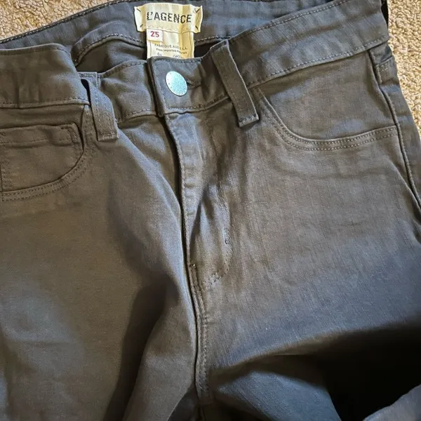 Lagence grey black‎ jeans 25 - Image 3