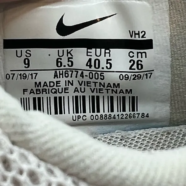 Nike Women's RIVAH sneaker Desert Sand Black & White athletic shoe size 9 - Image 8