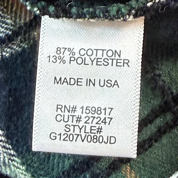 Altar'd State Green Plaid Flannel Mini Skirt Size S A-Line Side Zip G1207V080JD - Image 4