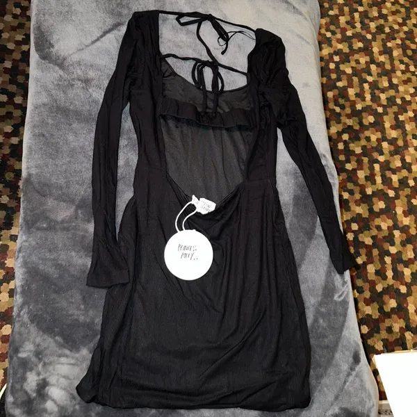 Princess Polly Eleanor Mini Dress in Black Size 6 New with tag - Image 8
