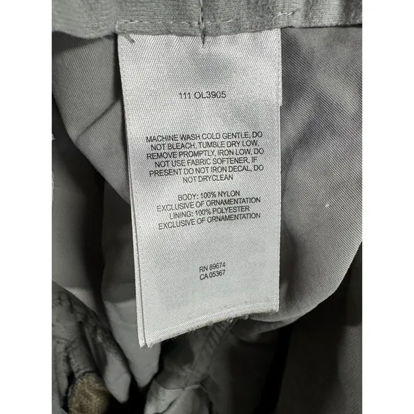 Mountain Hardwear Cargo Pants Women 10/32 Mid Rise Nylon Cinch‎ Outdoor Hiking - Image 8
