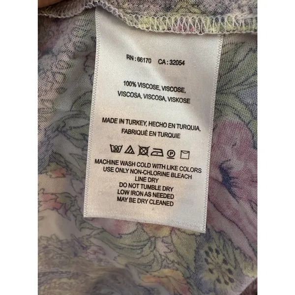 Anthropologie Maeve Blouse Ceresco Contadino Floral Peasant Cottage Size Medium - Image 5
