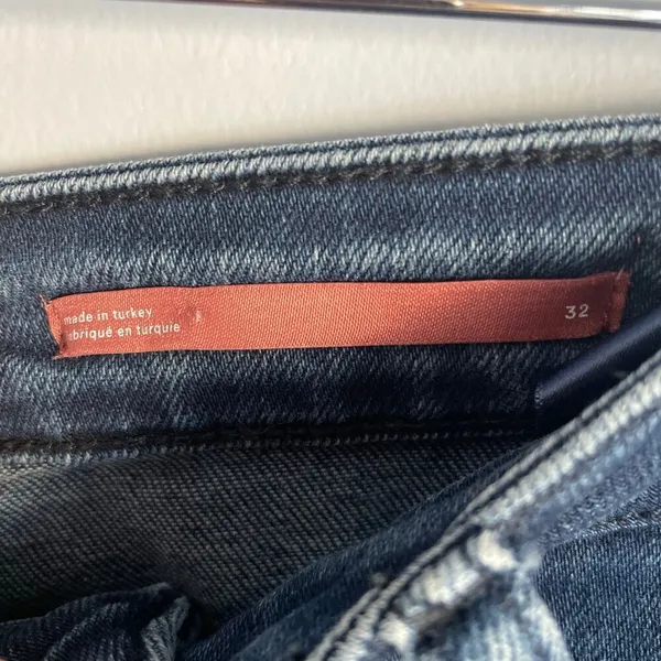 Pilcro Anthropologie Bootcut Jeans Minimalist‎ Closet Staple Classic size 32 - Image 3