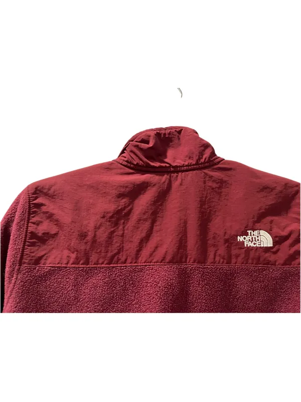 The North Face Tundra RTO 1/2 Zip Fleece Pullover Burgundy Maroon Women's Size L - Image 7