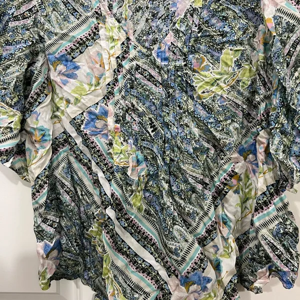 Maeve Anthropologie Maya Flutter Sleeve Top Size 12 US - Image 3