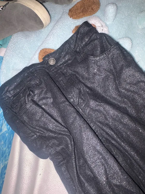 Black sparkly dress pants  - Image 2