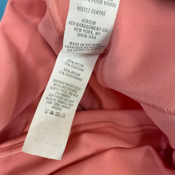 Aerie Offline Pink High Rise Shorts Size XL - Image 6