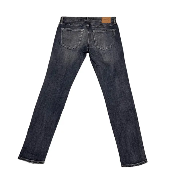 NWOT 31 W 32 L Abercrombie & Fitch Dark Blue Skinny Jeans 95% Cotton Streetwear - Image 2