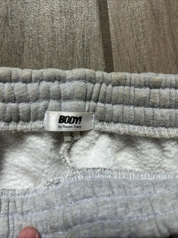Light Gray Women's Fleece Joggers - Cozy Everyday Track Pants - Image 2