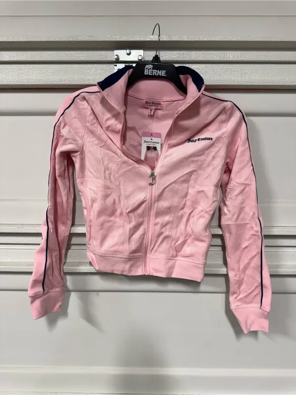 Juicy Couture Women's Cotton Velour Pickleball Jacket Size Small Juicy Anyone - Image 4