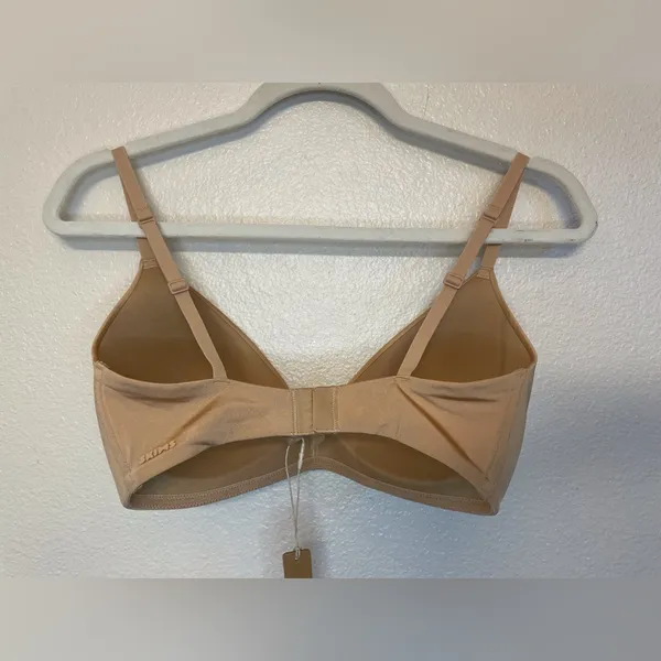 SKIMS NWT Women’s Wireless Form Lightly‎ Lined Bra in Clay Size 34 D - Image 4