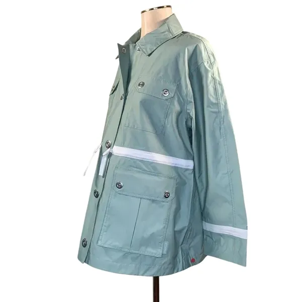 Hunter Boots Refined Waterproof Garden Jacket‎ Sz SMALL Sea Green $129 - Image 5