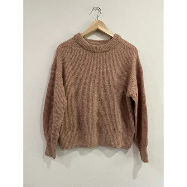 Everlane‎ The Cocoon Crew Alpaca Blend Minimalist Sweater Size Medium - Image 2