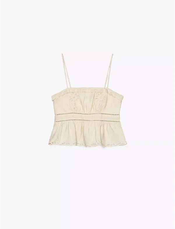 ZARA Embroidered Eyelet Set - Image 2