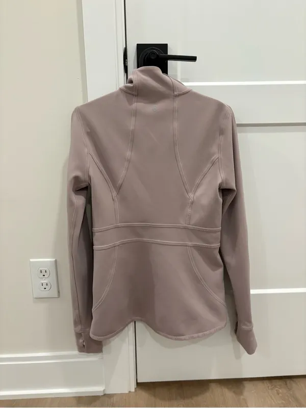 Lululemon In Profile Jacket in Smoky Blush Size 6 - Image 5