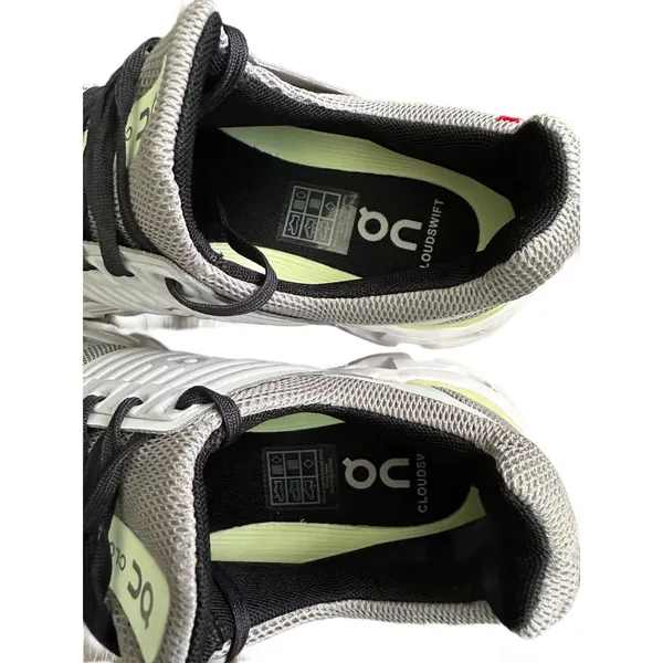 On Running Cloudswift Sneaker Alloy Glacier 9.5 Gray - Image 5