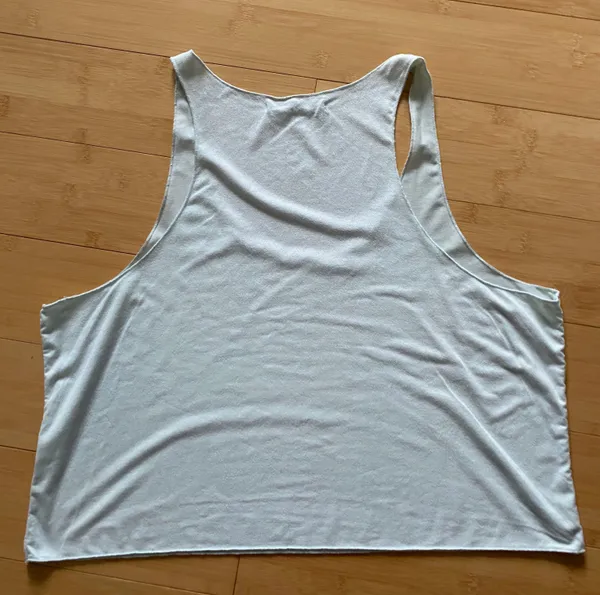 Light Blue Suede Tank - Image 2